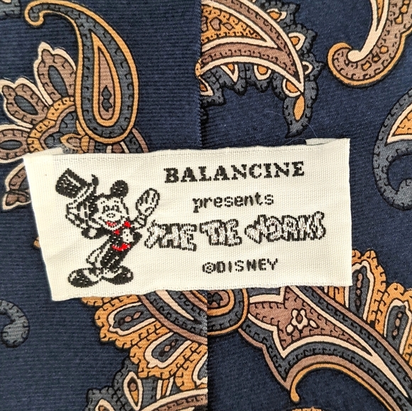 Balancine Mickey Mouse Silk Necktie - Picture 14 of 15